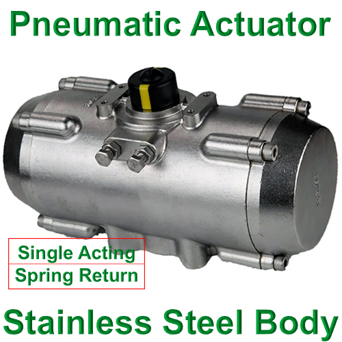 Quarter Turn Pneumatic Actuator / Single Acting Pneumatic Actuator